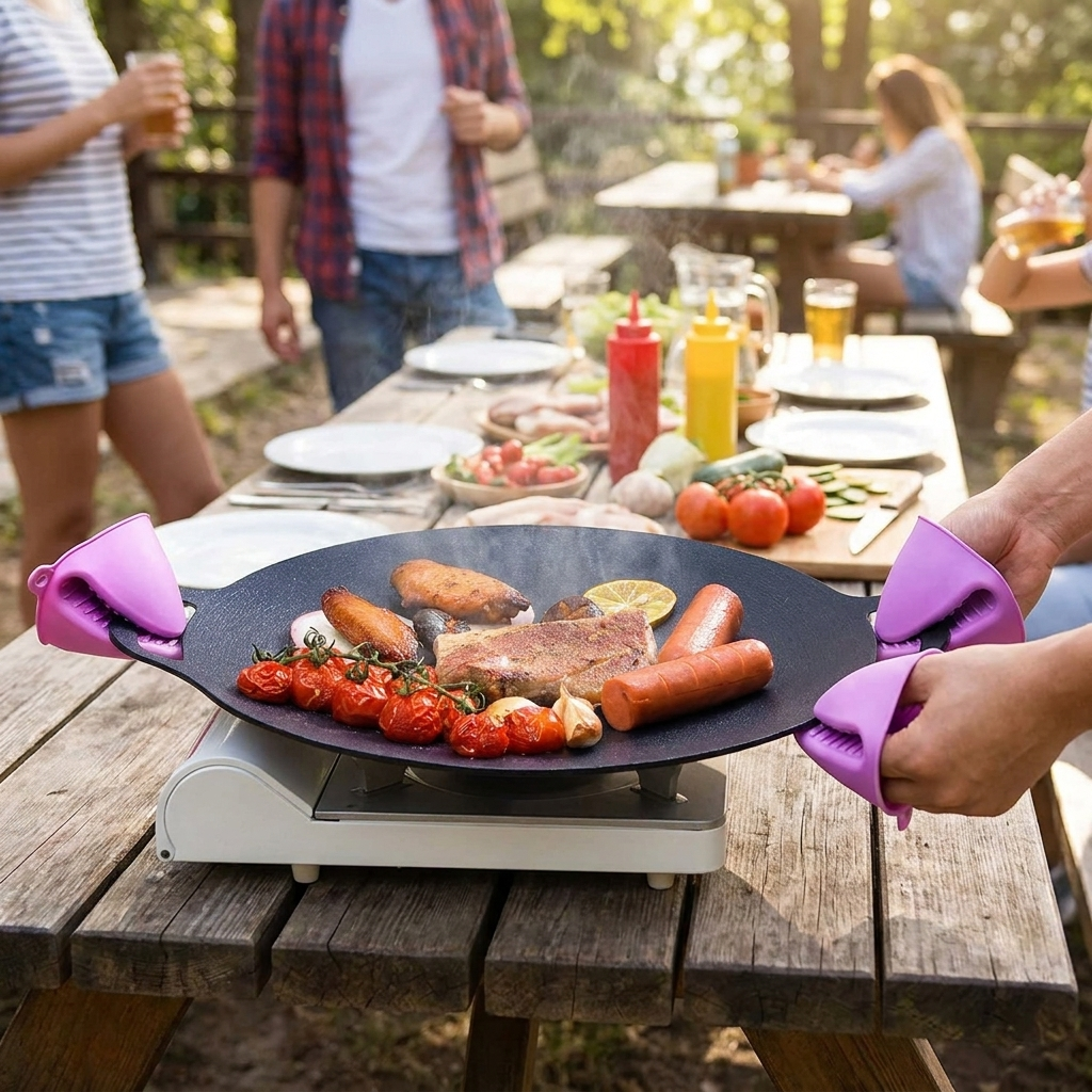 Non-Stick Grill Pan lifestyle