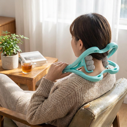 Manual Neck and Shoulder Massager lifestyle