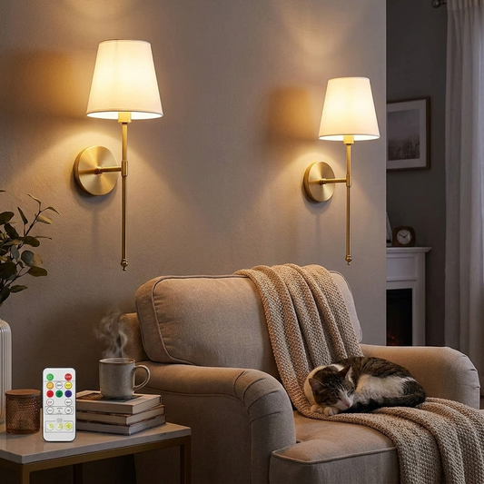Battery Operated Wall Sconces lifestyle