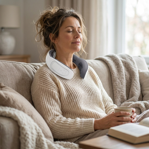 Multi-Mode Pulse Neck Massager lifestyle