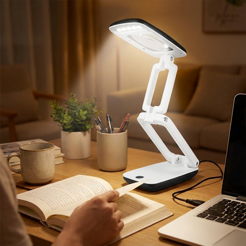 Full-Page Floor Magnifying Lamp lifestyle