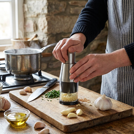 Compact Garlic Chopper lifestyle