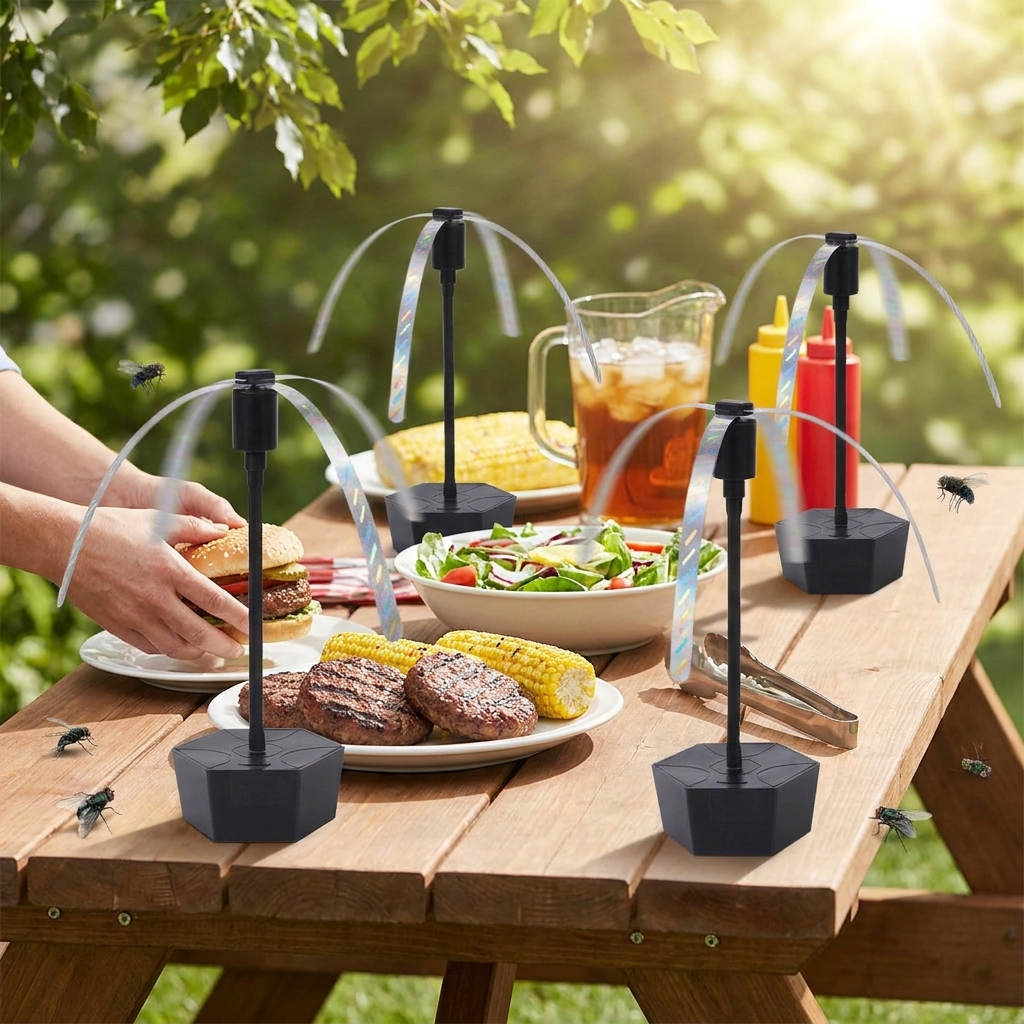 Outdoor Fly Repellent Fan lifestyle