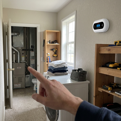 Smart Carbon Monoxide Detector lifestyle