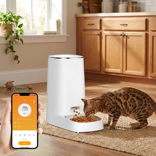 Automatic Cat Feeder lifestyle
