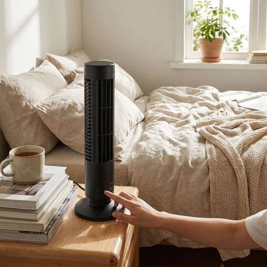 Mini Desktop Bladeless Air Conditioner lifestyle