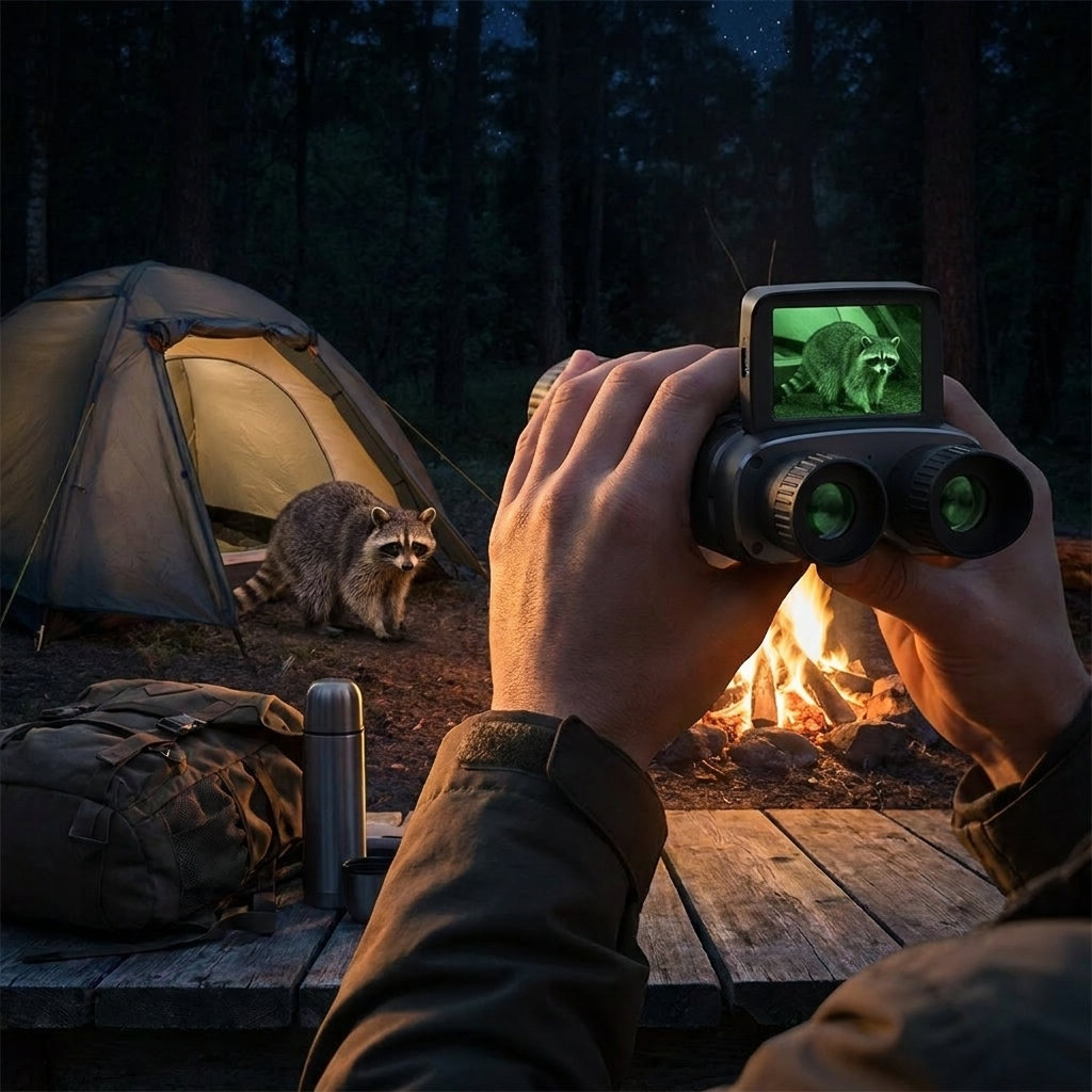 Night Vision Camera Binoculars lifestyle
