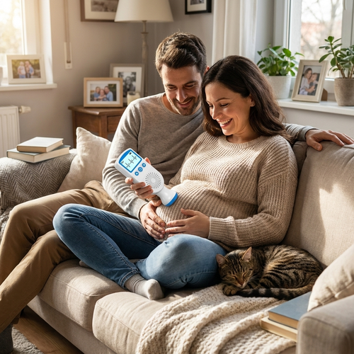 Prenatal listening device at home — lifestyle