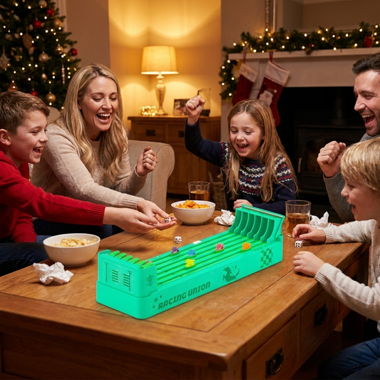 Tabletop horse racing game with friends — lifestyle