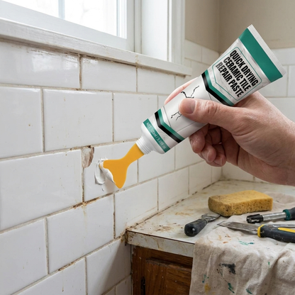 Tile repair paste — lifestyle