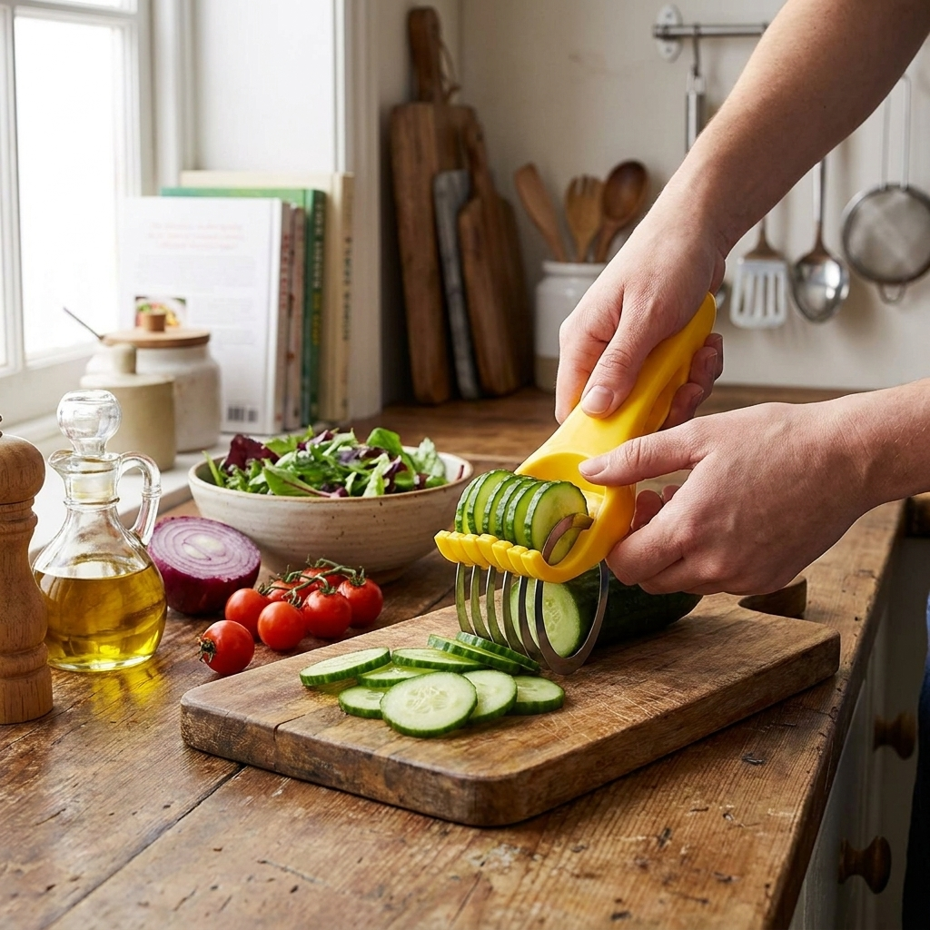 Vegetable slicer — lifestyle