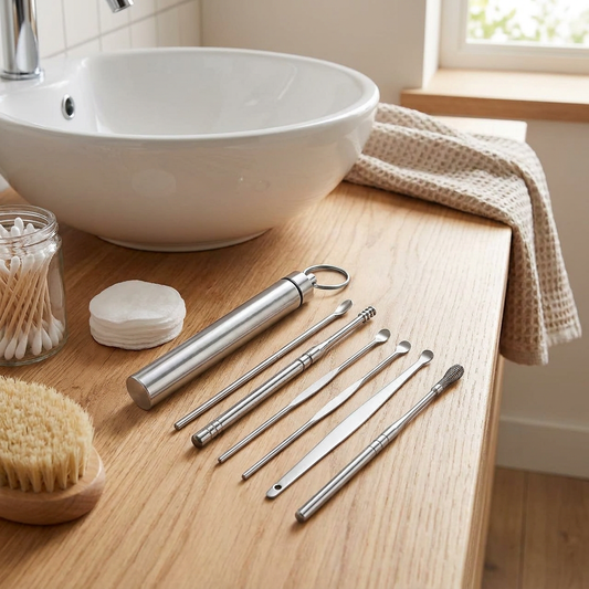 Ear cleaning pick set — lifestyle