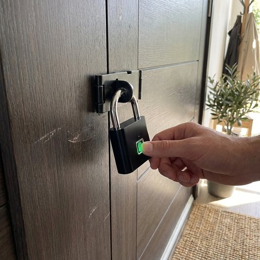 Biometric door lock — lifestyle
