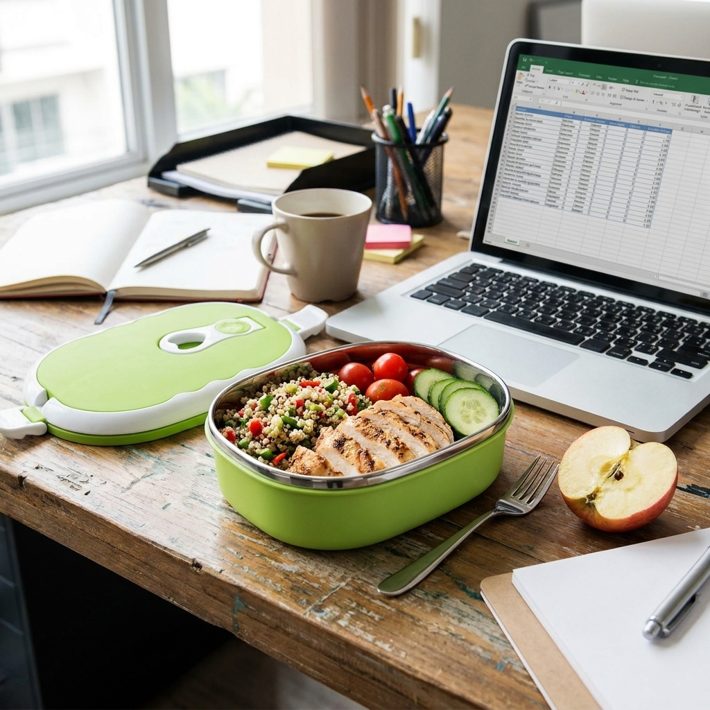 Thermal lunch box — lifestyle