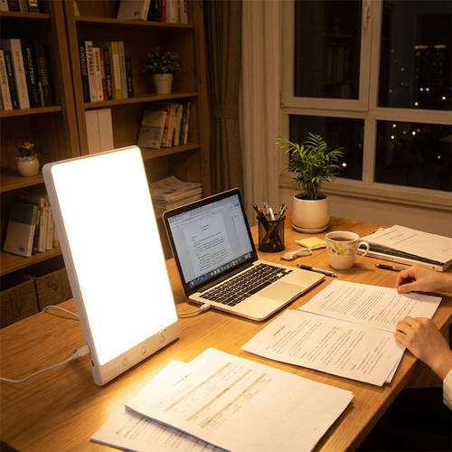 Full spectrum desk lamp — lifestyle