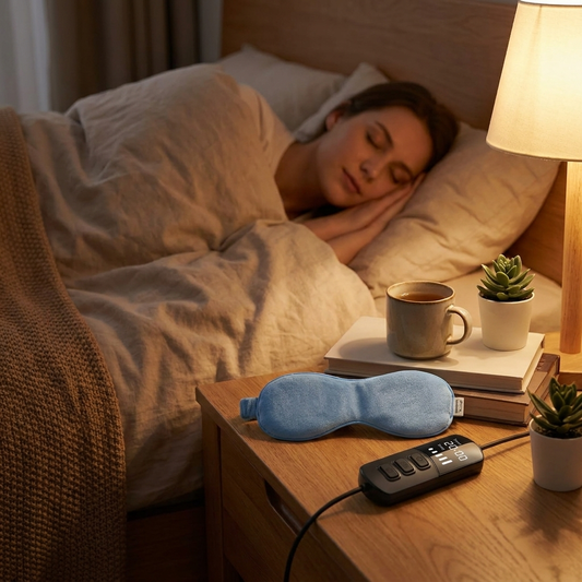 Heated eye mask — lifestyle
