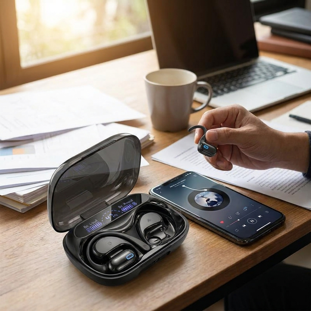 Wireless earbuds — lifestyle