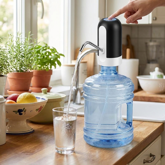 Electric water dispenser pump — lifestyle