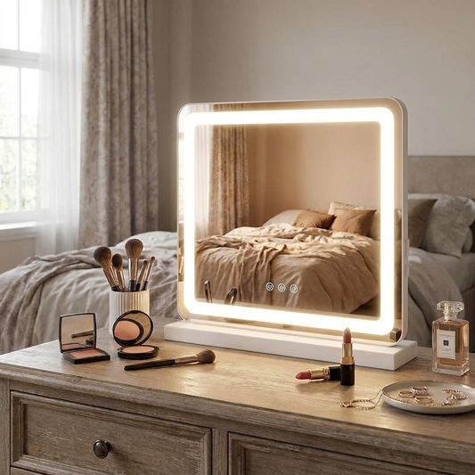 LED vanity mirror — lifestyle