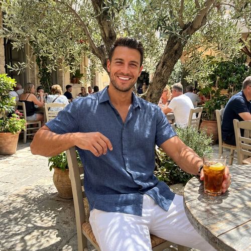 Button-down shirt — lifestyle