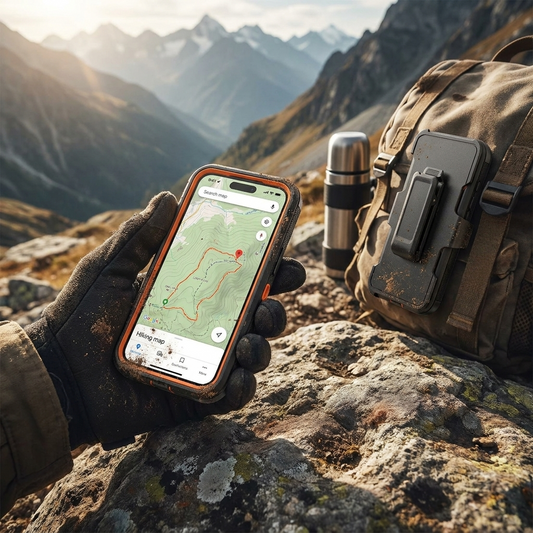 Shockproof phone case — lifestyle