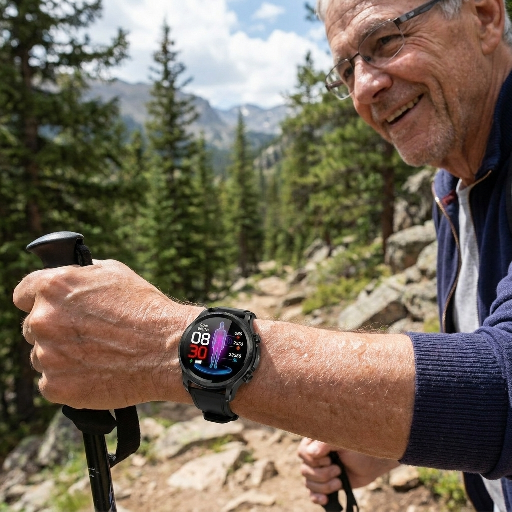Wellness smartwatch — lifestyle