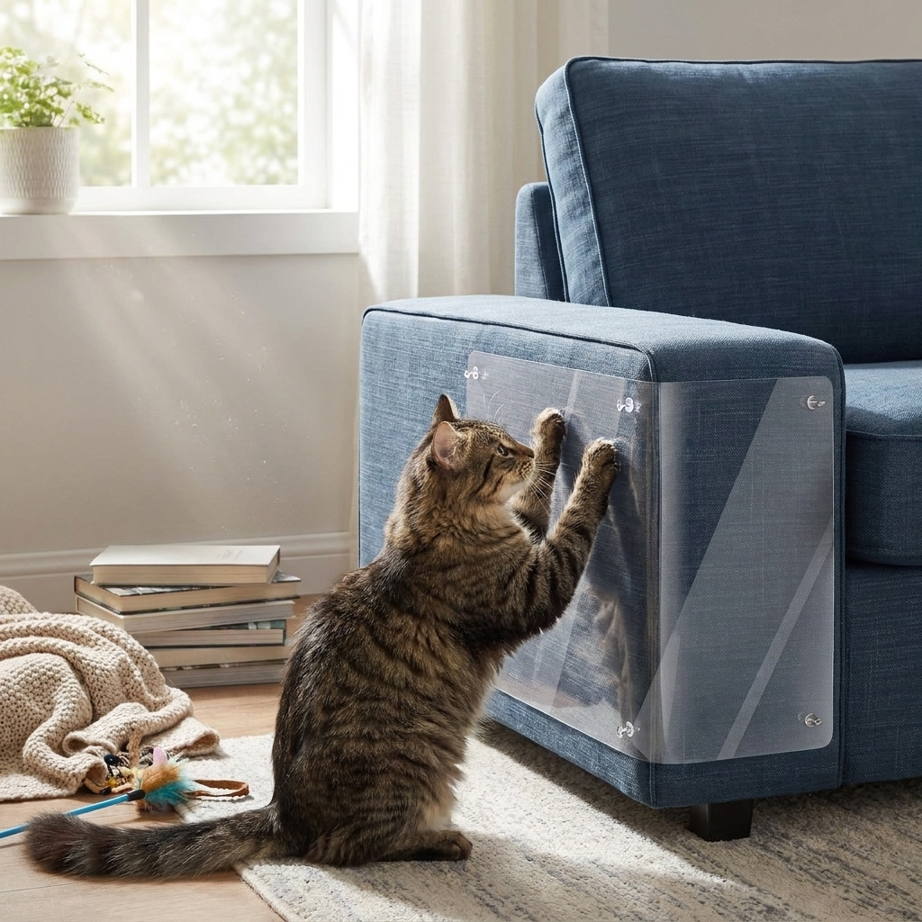 Cat scratch protectors — lifestyle