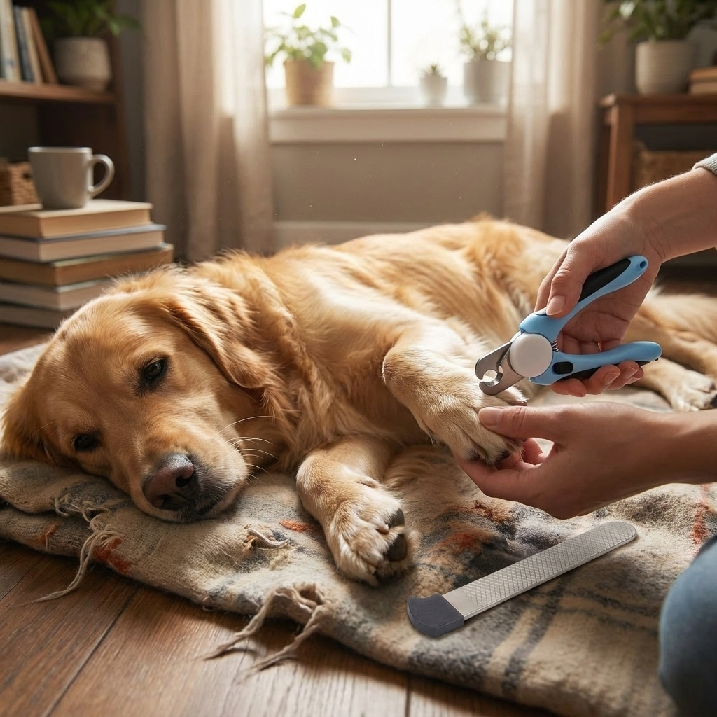 Pet nail clippers — lifestyle