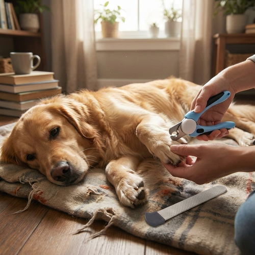 Pet nail clippers — lifestyle