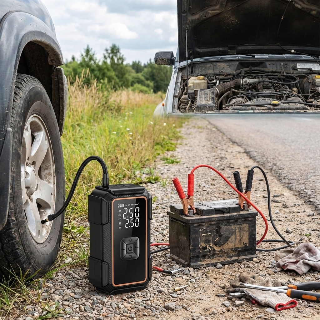 Car jump starter — lifestyle