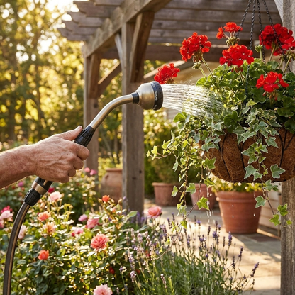 Garden watering wand — lifestyle