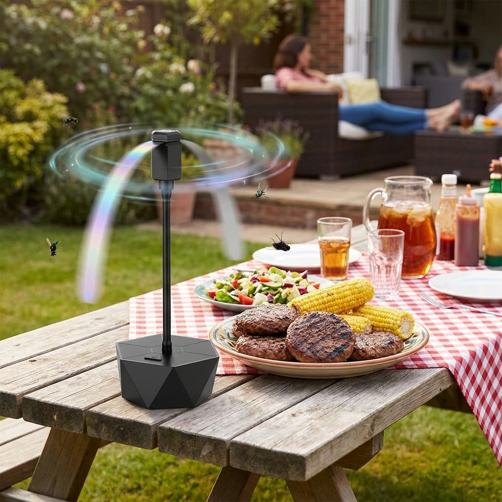 Table fly fans — lifestyle