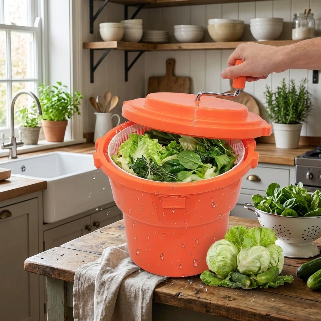 Salad spinner — lifestyle