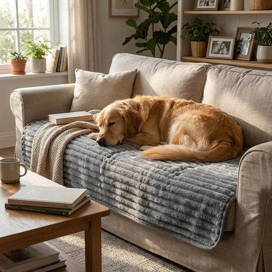 Pet couch cover — lifestyle