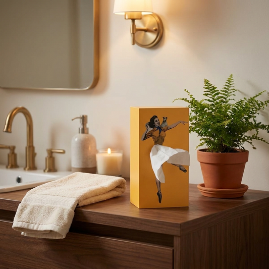 Tissue box cover — lifestyle