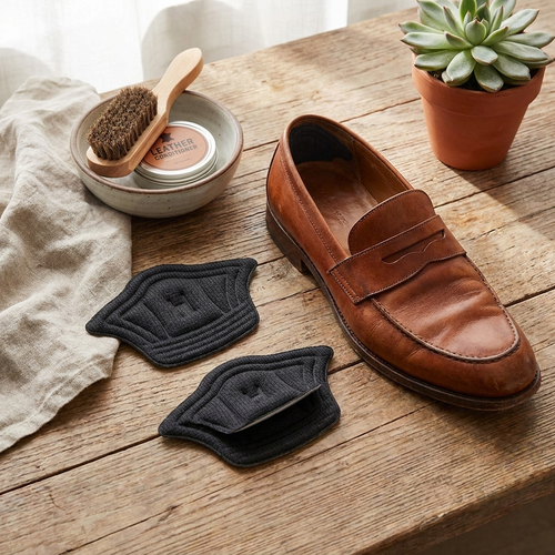 Cushioned heel grips — lifestyle