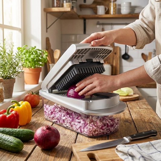 Vegetable slicer — lifestyle