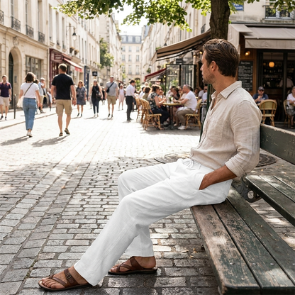 Broadcloth trousers — lifestyle