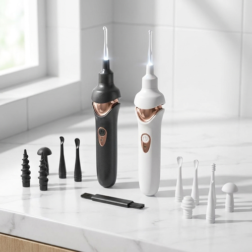 Ear wax vacuum — lifestyle