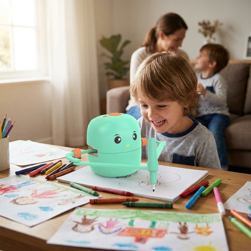 Kids sketch drawing machine — lifestyle