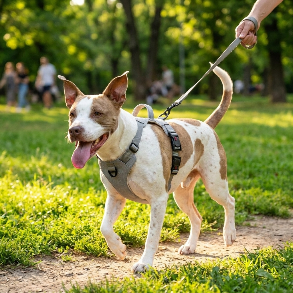 No-pull dog harness — lifestyle