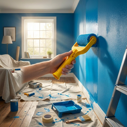 Paint roller brush — lifestyle