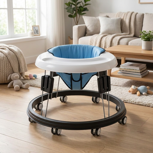 Anti-rollover baby walker — lifestyle