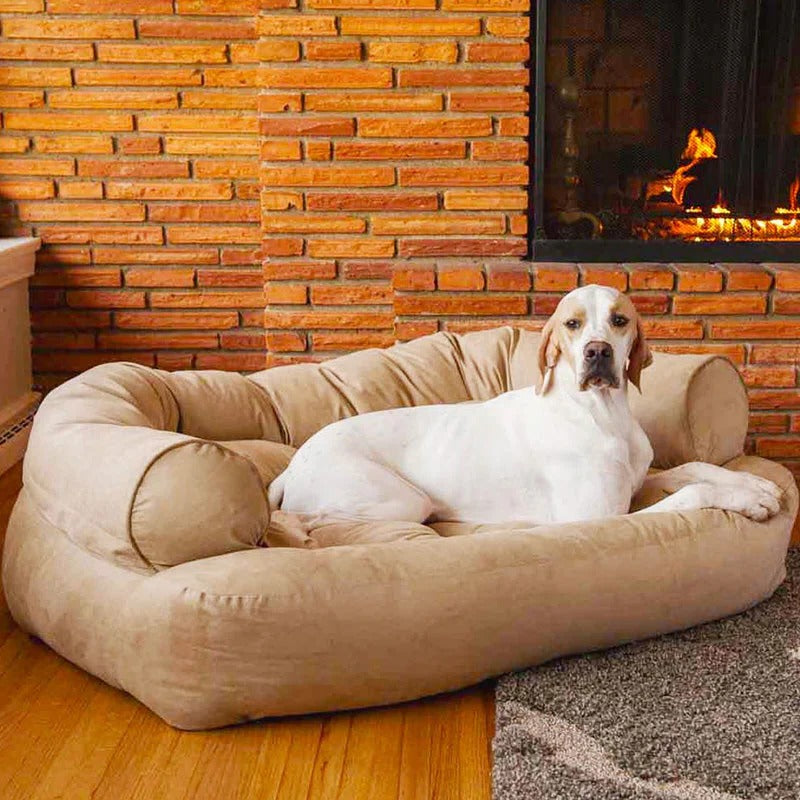 Cushioned Dog Sofa Bed