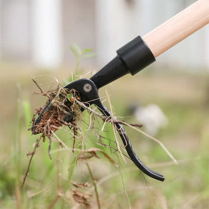 Stand-Up Weed Puller with Four Claws