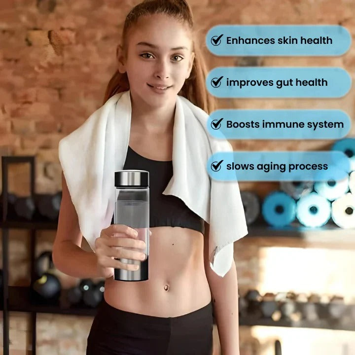 Portable Hydrogen Water Bottle
