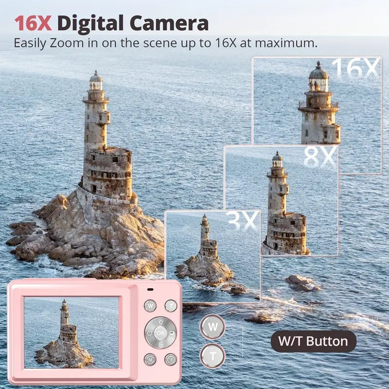Retro Compact Digital Camera