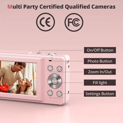 Retro Compact Digital Camera