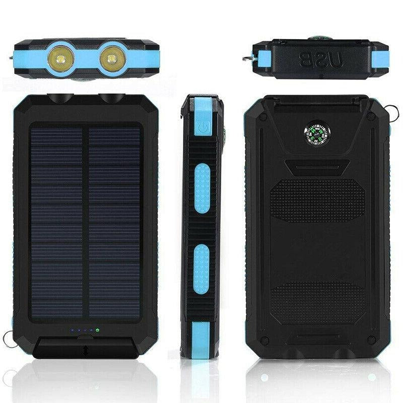 Solar Waterproof Power Bank Charger