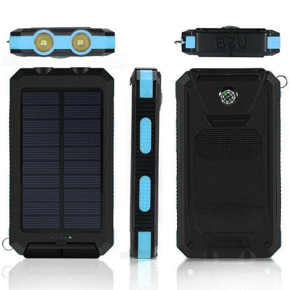 Solar Waterproof Power Bank Charger